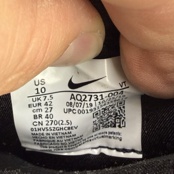 ✅Nike Joyride Run Flyknit Sneakers Women’s 10 Athletic Shoes Black/Blue/Purple - Picture 2 of 11